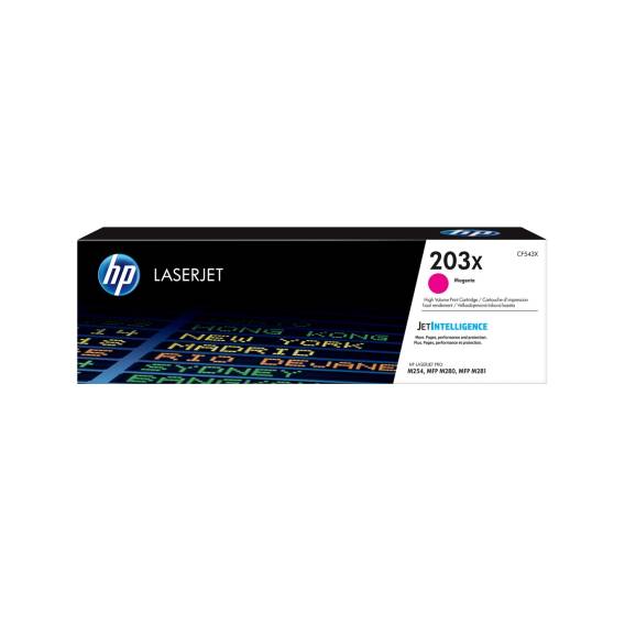 Obrázok pre HP 203X Purpurová originální tonerová kazeta LaserJet s vysokou výtěžností