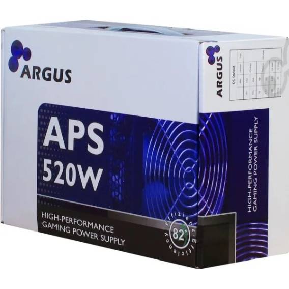 Obrázok pre Inter-Tech Argus APS napájecí zdroj 520 W 20+4 pin ATX ATX Černá