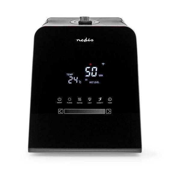 Obrázok pre Nedis HUMI150BKW zvlhčovač Pára 5,5 l Černá 30 W