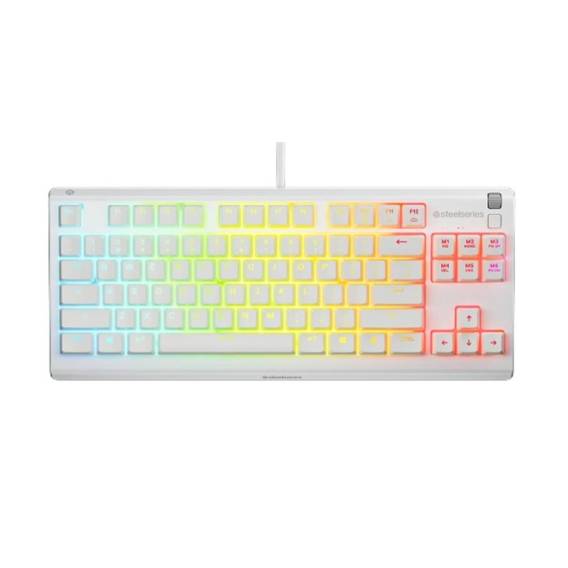 Obrázok pre Steelseries APEX PRO TKL GEN 3 klávesnice Hraní USB Americká angličtina Bílá