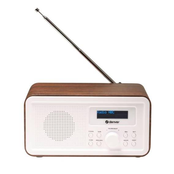 Obrázok pre DAB+/FM Radio Denver DAB-30DW dark wood