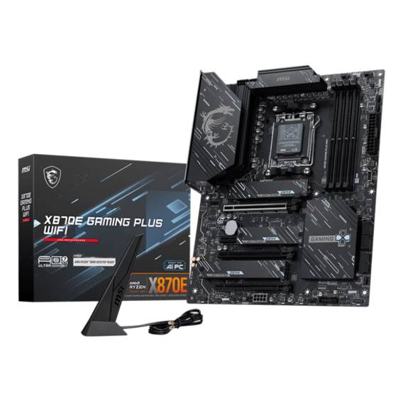 Obrázok pre MSI X870E GAMING PLUS WIFI základní deska AMD X870E Zásuvka AM5 ATX