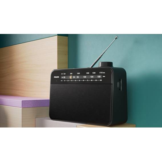 Obrázok pre Philips TAR2509/10 rádio Cestovní Analog Černá