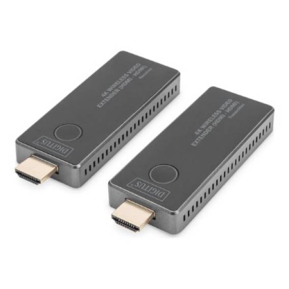 Obrázok pre Digitus DS-55323 AV prodlužovačka AV vysílač a přijímač Černá, Stříbrná