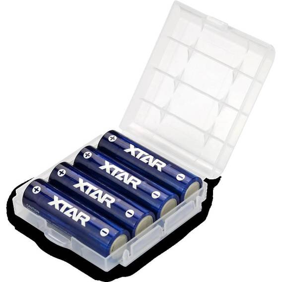 Obrázok pre Rechargeable batteries R06 / AA 1,5V Xtar 2500mAh (box of 4 pcs) with protection