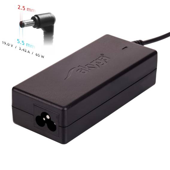Obrázok pre Akyga AK-ND-01 zdroj/transformátor Vnitřní 65 W Černá