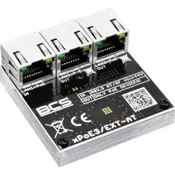 Obrázok pre POE Switch BCS POWER BCS-xPoE3/EXT-AT