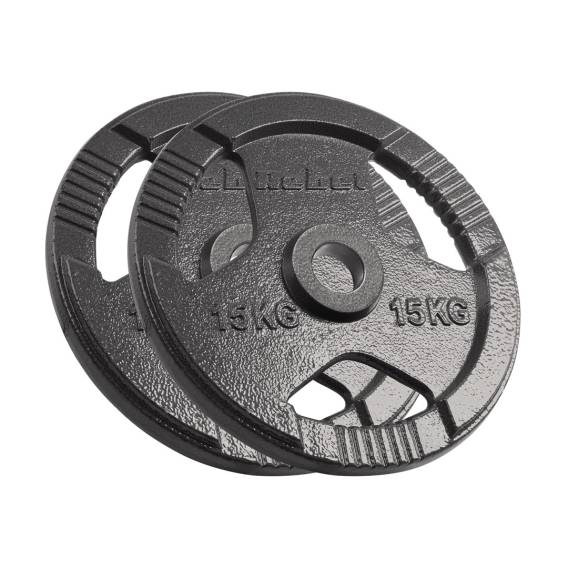 Obrázok pre Cast iron weight set 2x15kg