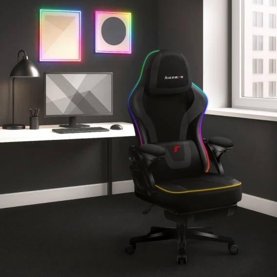 Obrázok pre Herní židle Force RGB Black Mesh