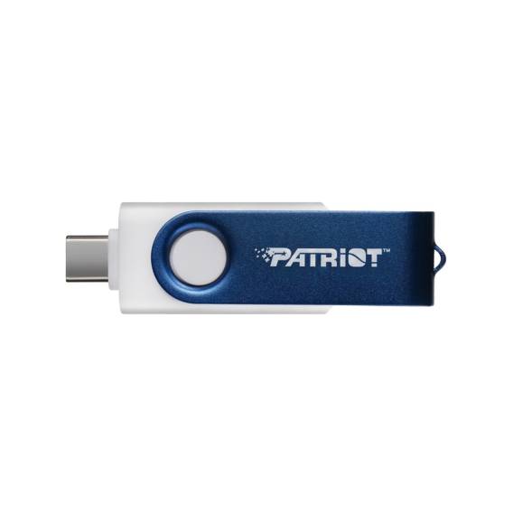 Obrázok pre Patriot Memory 64GB Xporter X550 USB paměť Dual USB A+C (PS64GX550AAD) Bílá, Modrá