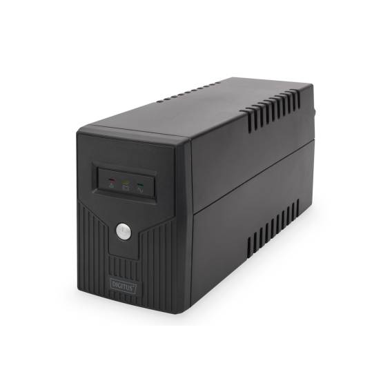 Obrázok pre Digitus DN-170063-B zdroj nepřerušovaného napětí Line-interaktivní 0,6 kVA 360 W 2 AC zásuvky / AC zásuvek