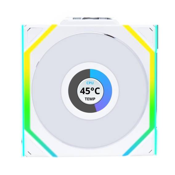 Obrázok pre Lian Li Uni Fan SL-INF Počítačová skříň Ventilátor 12 cm Bílá 3 kusů