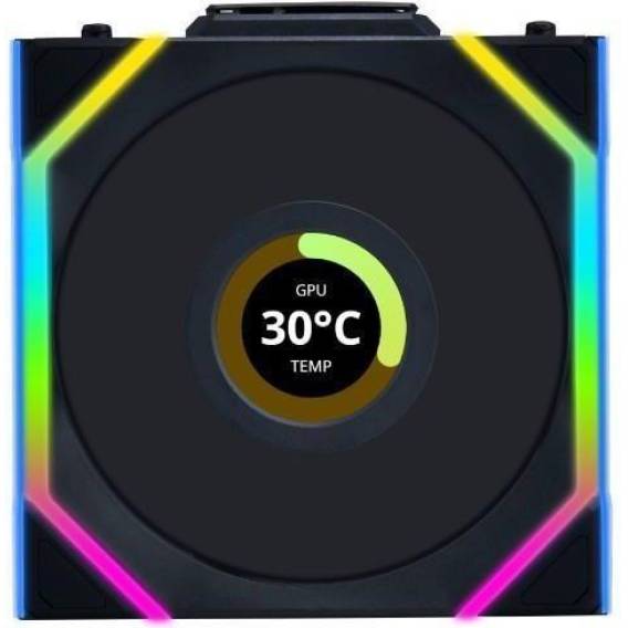 Obrázok pre Lian Li Uni Fan SL-INF Počítačová skříň Ventilátor 12 cm Černá 3 kusů