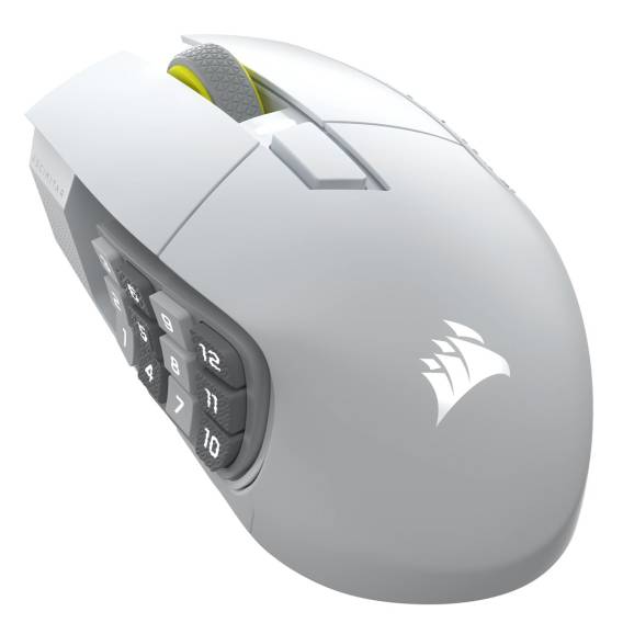 Obrázok pre Corsair SCIMITAR ELITE WIRELESS SE myš Hraní Pro praváky RF bezdrátové + Bluetooth Optický 33000 DPI
