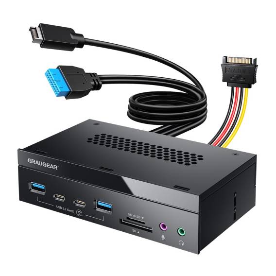 Obrázok pre GRAUGEAR G-MP03CR-AU rozbočovač rozhraní 10000 Mbit/s