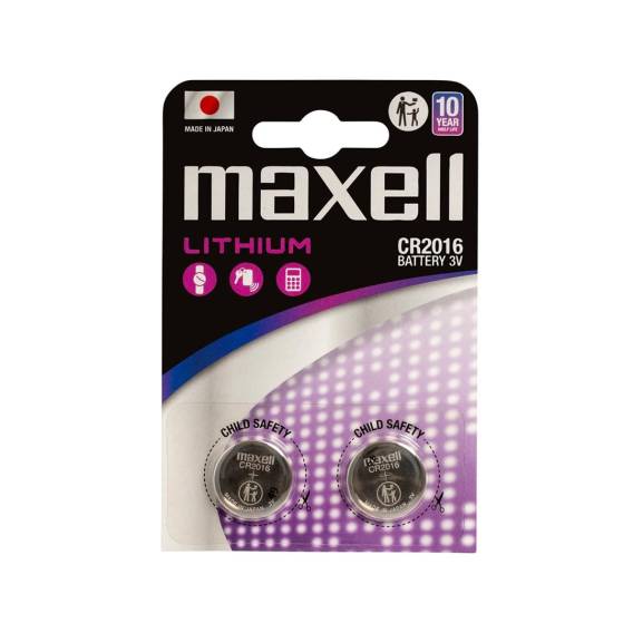 Obrázok pre MAXELL Lithiová baterie LITHIUM CR2016 2 ks. 3V