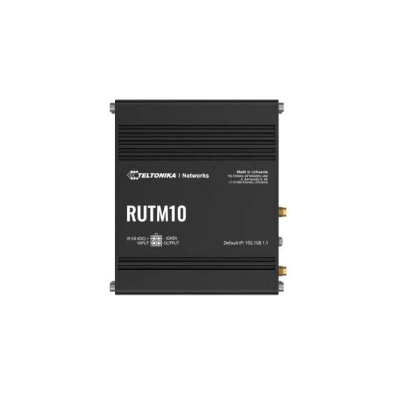 Obrázok pre Teltonika RUTM10 bezdrátový router Gigabit Ethernet Dvoupásmový (2,4 GHz / 5 GHz) Černá