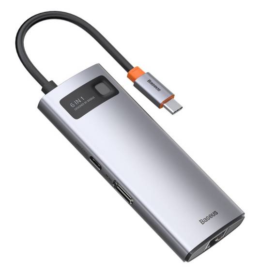 Obrázok pre Baseus Metal Gleam USB 3.2 Gen 1 (3.1 Gen 1) Type-C Šedá