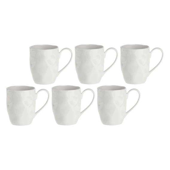 Obrázok pre Set of 6 mugs LA PORCELLANA BIANCA