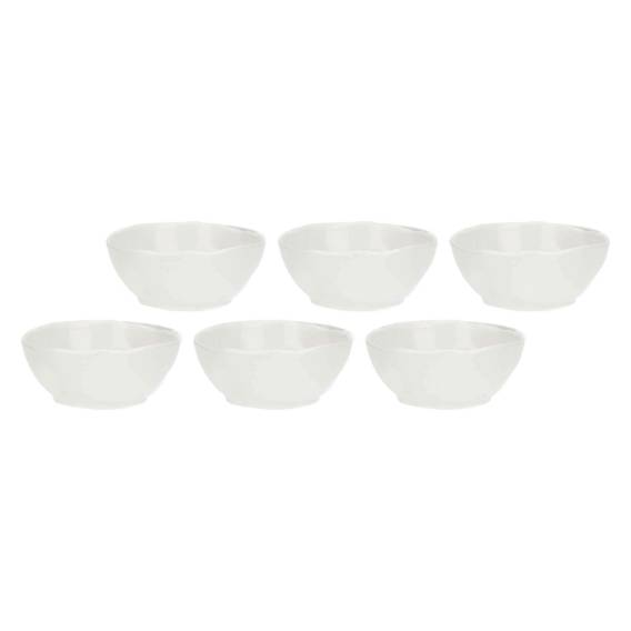 Obrázok pre LA PORCELLANA BIANCA LUNIA Set of 6 bowls 12 cm
