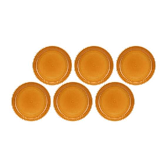 Obrázok pre ROSE&TULIPANI 6 Soup Plates Set Orange