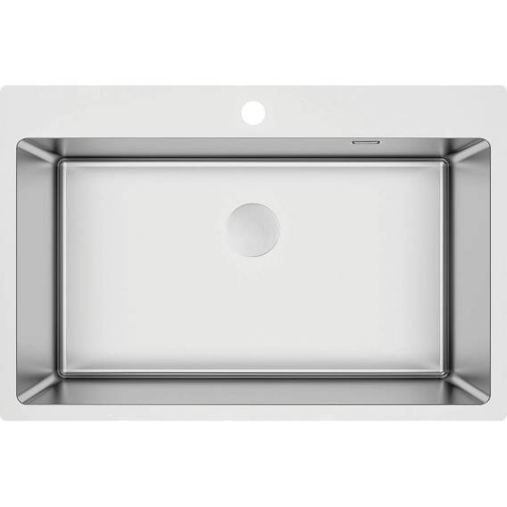 Obrázok pre Steel sink single-bowl