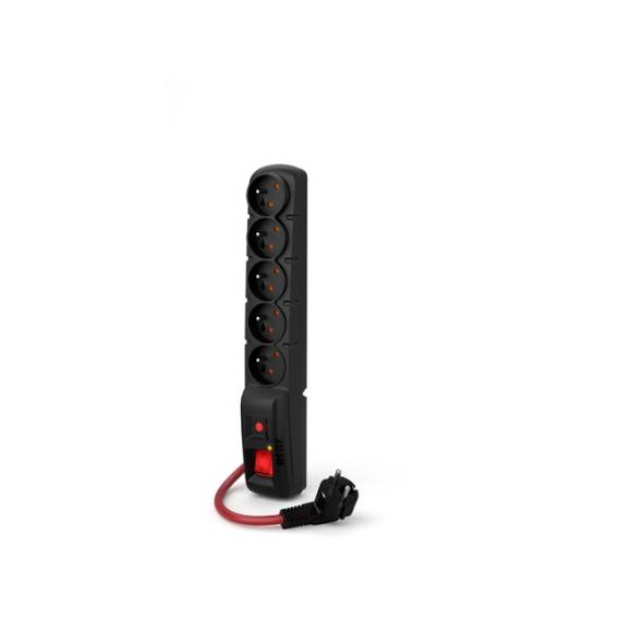 Obrázok pre ACAR F5 POWER Černá 5 AC zásuvky / AC zásuvek 230 V 10 m