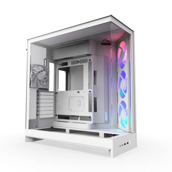 Obrázok pre NZXT H9 Flow RGB Midi Tower Bílá