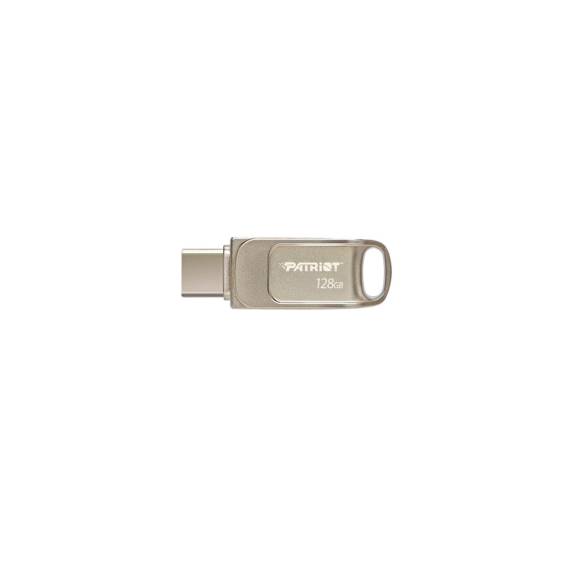 Obrázok pre Patriot Memory Tab T560 128GB USB paměť Dual USB 120MB/s (PS128GT560DS5D) Stříbrná