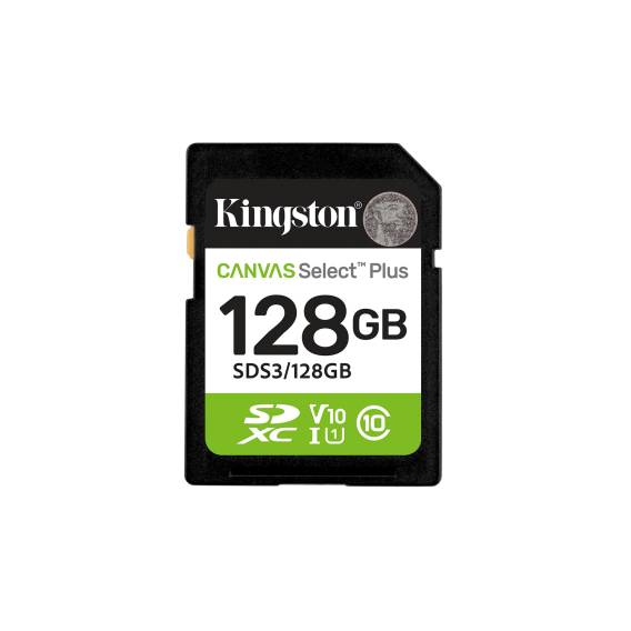 Obrázok pre Kingston Technology Canvas Select Plus Gen3 128 GB SD UHS-I Třída 10