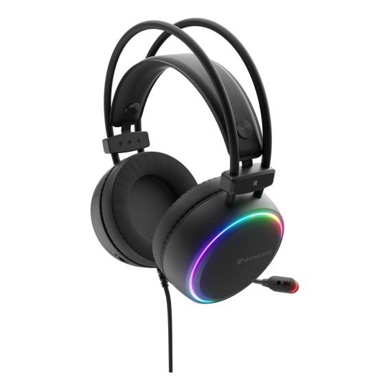 Obrázok pre GENESIS NSG-2307 sluchátka / náhlavní souprava Sluchátka s mikrofonem Kabel Přes hlavu Hraní USB Typ-A Černá