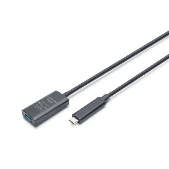 Obrázok pre Digitus DA-73113 USB kabel USB 3.2 Gen 2 (3.1 Gen 2) 5 m USB C USB A Černá