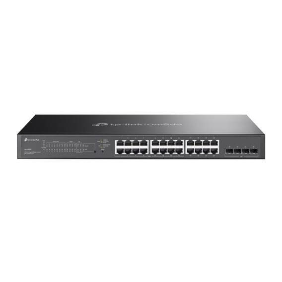 Obrázok pre TP-Link Omada SG2428LP síťový přepínač Řízený L2/L2+ Gigabit Ethernet (10/100/1000) Podpora napájení po Ethernetu (PoE) Šedá