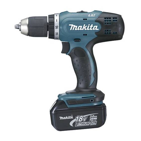Obrázok pre Makita DDF453RFE vrtačka 1,6 kg Černá, Modrá