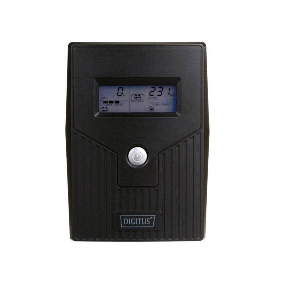 Obrázok pre Digitus DN-170063-LCD-B zdroj nepřerušovaného napětí Basic Line-interaktivní 0,6 kVA 360 W