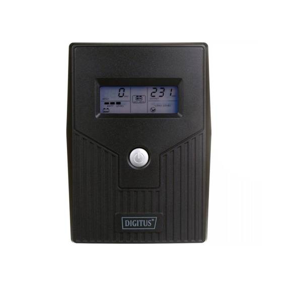 Obrázok pre UPS Line-Ineractive LCD BASIC, 800VA/480W, 1x12V/9A, AVR, 2x Schuko CEE 7/3