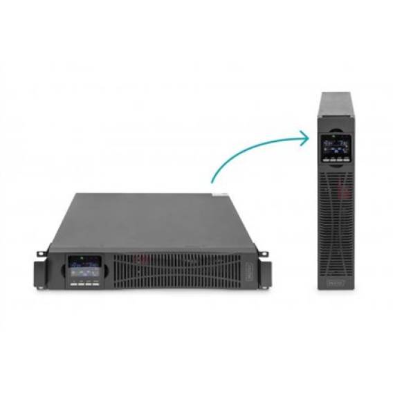 Obrázok pre Digitus DN-170095 zdroj nepřerušovaného napětí S dvojitou konverzí (online) 1,5 kVA 2000 W 8 AC zásuvky / AC zásuvek
