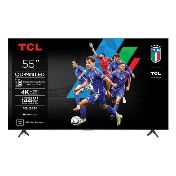 Obrázok pre TCL C6K 55C6K televizor 139,7 cm (55") 4K Ultra HD Smart TV Wi-Fi Metalická