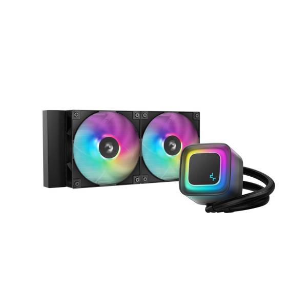 Obrázok pre DeepCool LE240 V2 Procesor Kapalinový chladič typu vše v jednom 12 cm Černá
