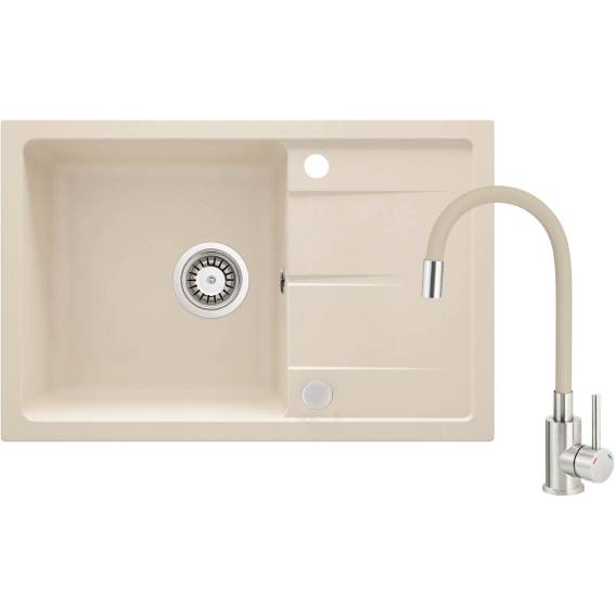 Obrázok pre Granite sink with faucet and flexible spout