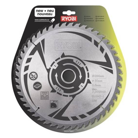 Obrázok pre Ryobi SB254T48A1 pilový kotouč 25,4 cm 1 kusů
