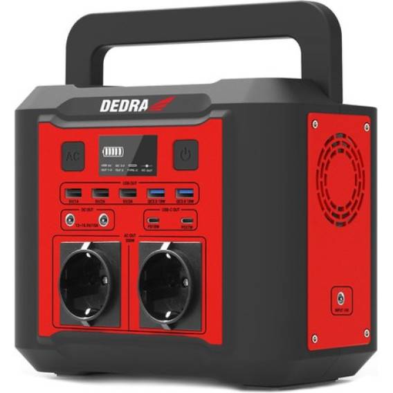 Obrázok pre DEDRA DEZS0300 Přenosná elektrárna Lithium-ion (Li-ion) 20000 mAh 500 W 2,85 kg