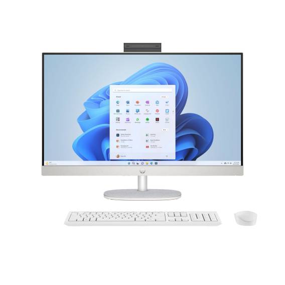 Obrázok pre HP 27-cr0222nw AMD Ryzen™ 7 7730U 68,6 cm (27") 1920 x 1080 px All-in-One PC 16 GB DDR4-SDRAM 512 GB SSD Windows 11 Home Wi-Fi 6 (802.11ax) Bílá
