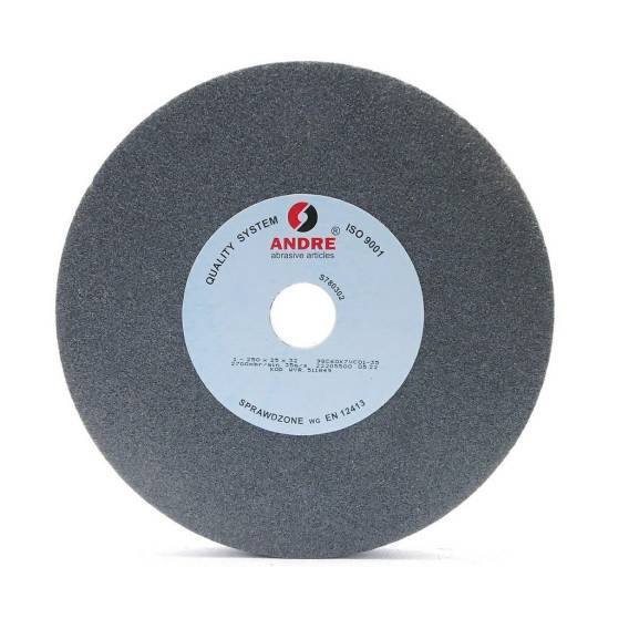 Obrázok pre ANDRE FLAT GRINDING WHEEL 250mm x 25mm x 32mm 98CY60K7VC01-35 BLACK "TYPE 1"