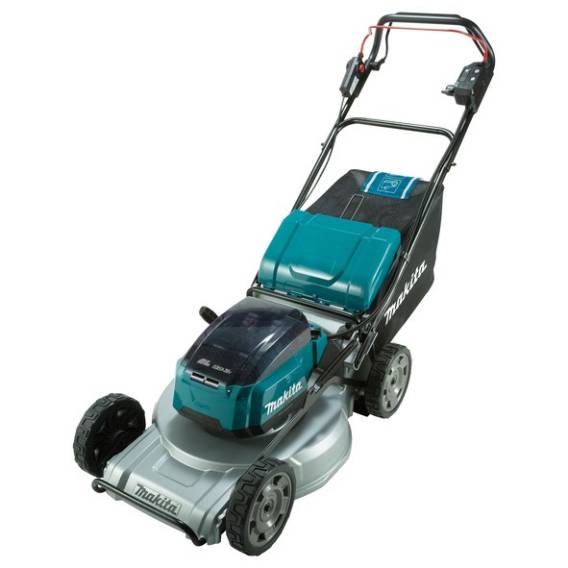 Obrázok pre Makita DLM533PT4 sekačka na trávu Sekačka na trávu s kolečky Baterie Černá, Modrá, Šedá