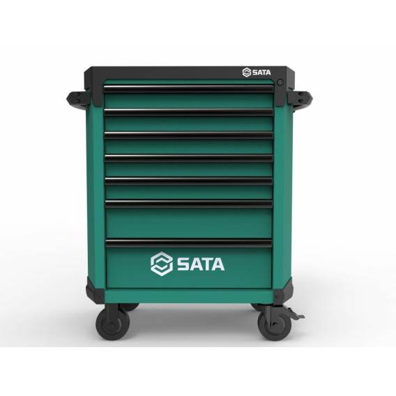 Obrázok pre Workshop trolley 7-drawer ST95113G green