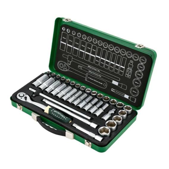 Obrázok pre ROCKFORCE Wrench Set 36pcs 1/2" 8-32mm