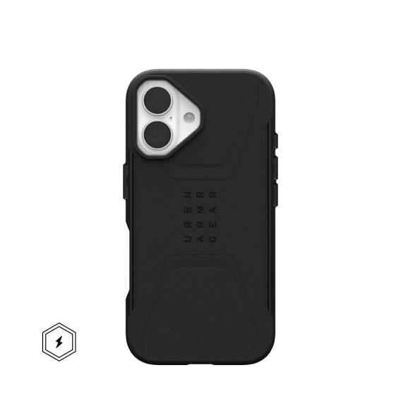 Obrázok pre Urban Armor Gear Civilian pouzdro pro mobilní telefony 15,5 cm (6.1") Obal Černá