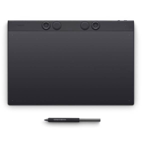 Obrázok pre Wacom Intuos Pro Large grafický tablet Černá 349 x 195 mm USB/Bluetooth