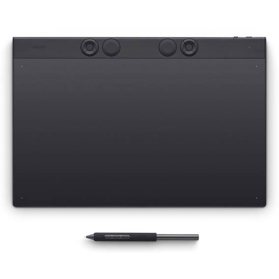 Obrázok pre Wacom Intuos Pro Large grafický tablet Černá 349 x 195 mm USB/Bluetooth